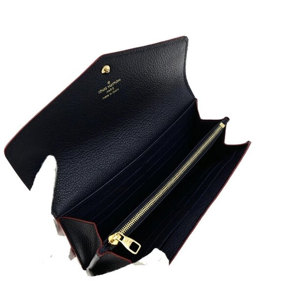 LOUIS VUITTON Portefeuille Sarah Wallet Monogram Empreinte Blue 35EE082 - Picture 14 of 16